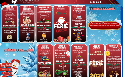 Vacances de Noël – Chatons 6-8 ans 🎄